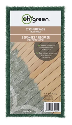 2 groene reinigingspads|ohgreen Online
