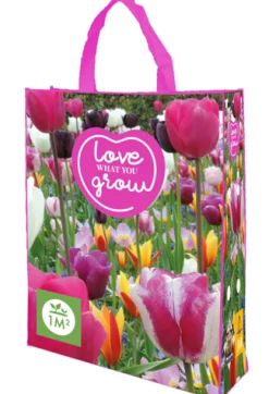 1 shopping bag met tulpen mix 'love what you grow'|ohgreen Clearance