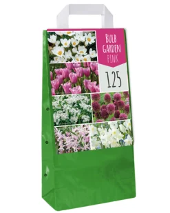 1 tas met 125 bollen bulb garden pink|ohgreen Hot