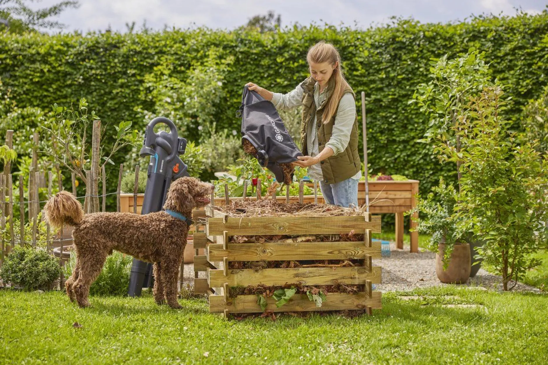 Accu bladblazer/-zuiger PowerJet Collect|ohgreen Best