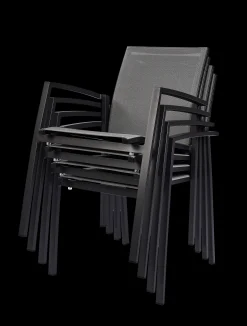 Armstoel Grant zilver grijs/charcoal|ohgreen Hot