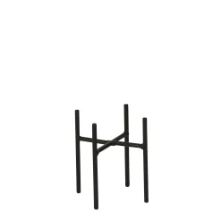 Ascot plant standaard zwart - h9,5xd8,5cm|ohgreen Discount