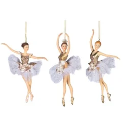 Ballerina ornament met tule en parels|ohgreen Outlet