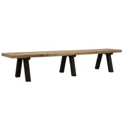 Bank Castle met zwarte poten 300x42|ohgreen