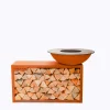 Barbecue Island d88cm met grote houtopslag|ohgreen Online