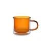 Beker 27cl dubbelw amber set/2|ohgreen Outlet