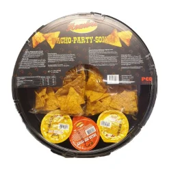 Blad hombre nacho-party-sonne met 3 sauzen|ohgreen Best