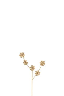 Bloem metaal goud s (20x1x30cm)|ohgreen New