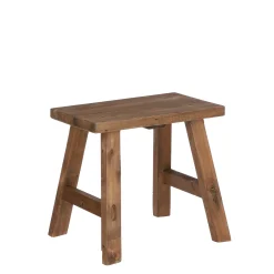 Bold kruk recycled hout bruin - l38xb28,5xh34cm|ohgreen Hot