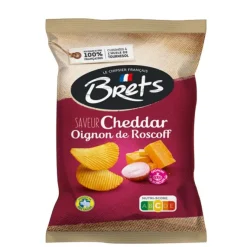 Brets chips met cheddar kaas & roscoff uien smaak|ohgreen New