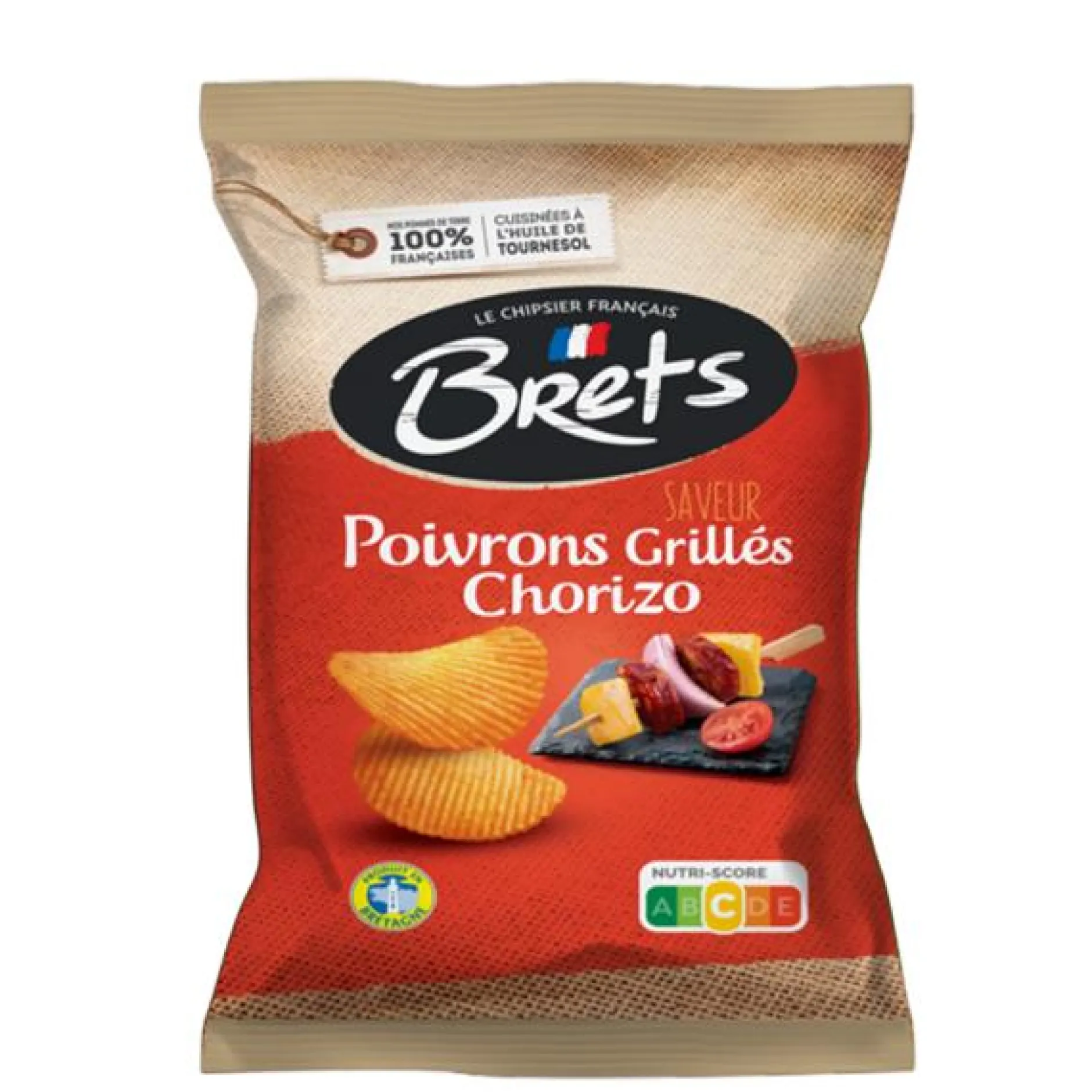 Brets chips met gegrilde chorizo pepersmaak|ohgreen Online