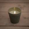 Buitenkaars in pot 3d vlam olijf|ohgreen Clearance