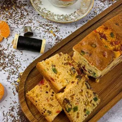 Cake met gekonfijt fruit|ohgreen Hot