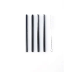 COCKTAILRIETJES KORT RVS ZW S4|ohgreen Online