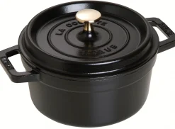 Cocotte rond 20 cm zwart|ohgreen Discount