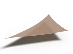 Coolfit schaduwdoek driehoek 90°, 710x500x500cm, zand|ohgreen