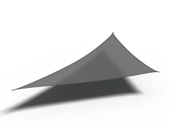 Coolfit schaduwdoek driehoek 90°, 710x500x500cm, antraciet|ohgreen Clearance