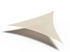 Coolfit schaduwdoek driehoek, 500x500x500cm, ecru|ohgreen Best