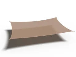 Coolfit schaduwdoek rechthoek, 400x300cm, zand|ohgreen Best