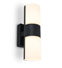 Cyra wandlamp met 2 lichkoppen mat zwart led 16.1w|ohgreen Sale