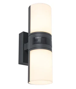 Cyra wandlamp security licht met sensor donkergrijs led 16.5w|ohgreen Hot