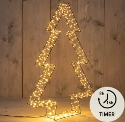 3d boom metaal zwart 56cm/ 540 led|ohgreen New