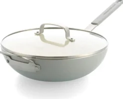 Dagelijkse kost pasta pan / wok met deksel 28cm|ohgreen Online