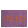 Deurmat hello - l60xb40xh1,5cm|ohgreen Discount