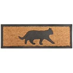 Deurmat rubber/kokos poes|ohgreen New