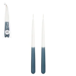 Dip-dye Dinerkaars - Set van 2 - H30 x 2,2 cm|ohgreen