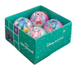 Doos met 4 kerstballen stitch|ohgreen Best