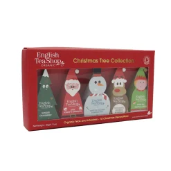 Doos met 10 kerstkarakter theebuiltjes|ohgreen New