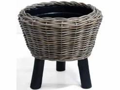 Drypot houten poten zwart|ohgreen Hot