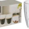 Dubbelwandig koffie- theeglas|ohgreen Clearance