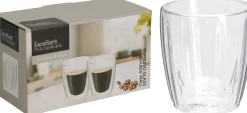 Dubbelwandig koffie- theeglas|ohgreen Clearance