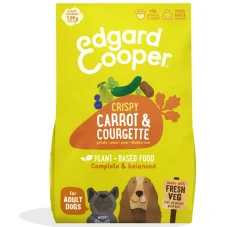 Edgard & cooper, hondenbrokken voor adult plant based wortel, 1kg|ohgreen Online