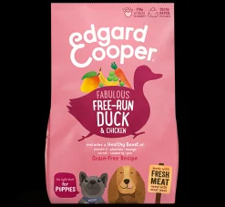 Edgard & cooper, hondenbrokken voor puppy eend & kip, 12kg|ohgreen Best