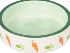 Eet- en drinkpot iggy rond wit & groen|ohgreen New