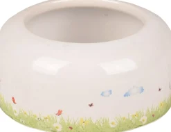 Eet- en drinkpot kiki rond wit|ohgreen Outlet