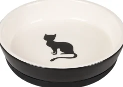 Eet- en drinkpot nala rond zwart & wit|ohgreen Outlet