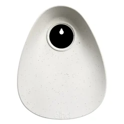 Essential bird house 18cm fibrous grey|ohgreen Hot