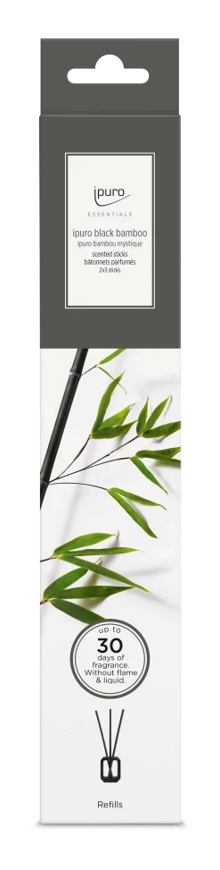 Essentials scented stick black bamboo 6st|ohgreen Hot