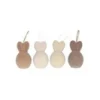 Flock bruine konijn hanger 8x8x14|ohgreen Online