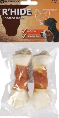 Geknoopt been kip 2st 11cm|ohgreen