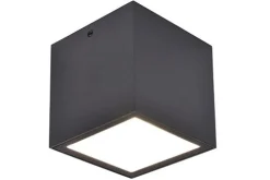 Gemini plafondlamp donker grijs led 6.9w|ohgreen Online