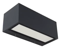 Gemini wandlamp donkergrijs led 21w|ohgreen Clearance