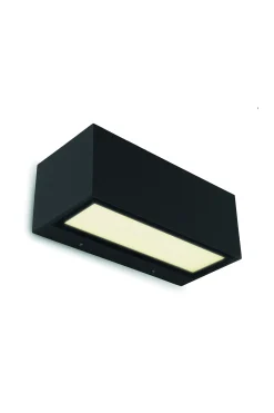 Gemini wandlamp mat zwart led 21w|ohgreen