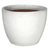 Glazed egg pot white d31h25|ohgreen New