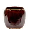 Glazed shades Pot costa m brown d21h21|ohgreen Hot