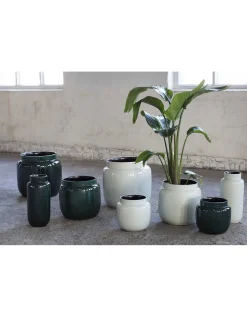 Glazed shades Sierpot l23xb23xh21 l.grijs|ohgreen Clearance